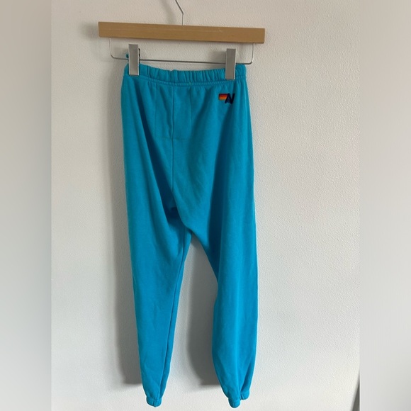 AVIATOR NATION LAGUNA BEACH SWEATPANTS - TEAL, size small - Picture 3 of 4